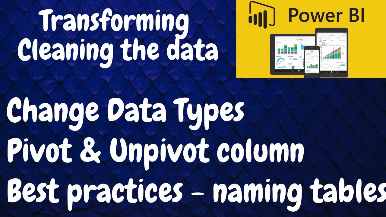 How To Clean & Transform Data With Power BI Query || - YouTube