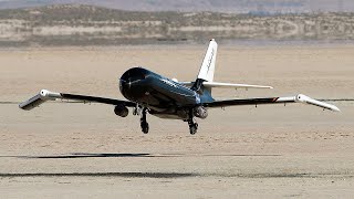 An Airplane with Shape-Shifting Wings (memory alloy)