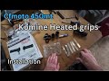 Cfmoto 450mt | Komine heated grips Installation