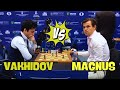 Vakhidov VS Magnus Carlsen || World Blitz Chess 2023 - R2