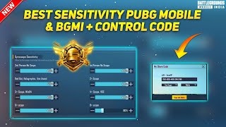 Bgmi New Zero Recoil Sensitivity Code + Control Setting PUBG |BGMI Sensitivity Settings Update 2.2