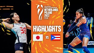 🇯🇵 JPN vs. 🇵🇷 PUR - Highlights  Phase 2| Women's World Championship 2022