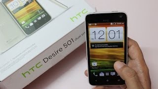HTC Desire 501 Dual Sim Android Phone Unboxing & Overview