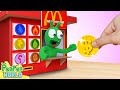 Pea Pea plays with Elemental Vending Machine | PeaPea World - Cartoon for kids