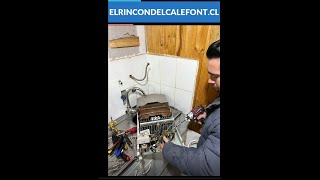 Reparar Calefont Splendid 13 - Gotea por al medio Microswitch -Prensa M20 Filtra