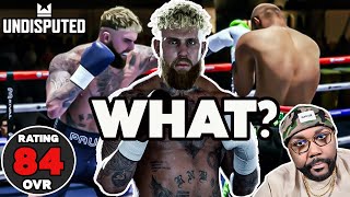 WHY IS JAKE PAUL A 84 OVERALL RATING ? ( UNDISPUTED BOXING GAME)