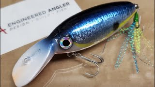 Making a New Wobbler Crankbait, Experimental Lure #fishinglures #makinglures #crankbaits