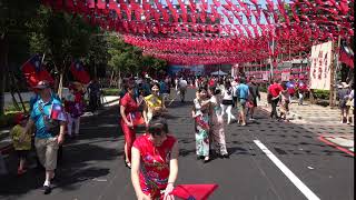 4K2160P」桃園龍崗雲南文化公園慶祝中華民國108年10月10日雙十國慶嘉年華魅力金三角國旗屋暨第25次升旗典禮「陸視MLTV陸網TVTS台網TNTV中網CTTV華網TVTV民網TVPS」 19