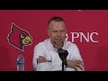 live coach kelsey and uofl basketball players speak after cards win against virginia