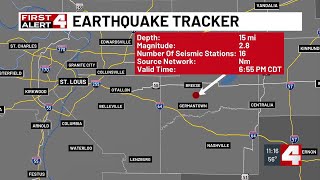 Did you feel it? Magnitude 2.8 earthquake recorded near Germantown, Illinois