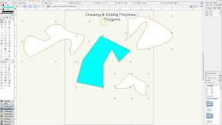 Drawing Polylines & Polygons in Vectorworks 2013