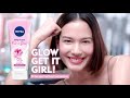 get clean skin u0026 a natural glow with nivea fair u0026 glow hokkaido rose whip foam 0% alcohol