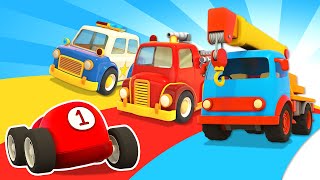 🔴Car cartoons full episodes & Street vehicles 🔴Helper cars LIVE STREAM