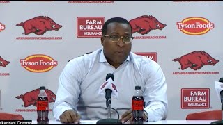 Chin Coleman Press Conference - Arkansas 70, LSU 58