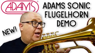 Adams Sonic Professional Flugelhorn Demo \u0026 Review! ACB Show \u0026 Tell - Trent Austin #flugelhorn Solo