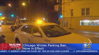 Chicago Winter Parking Ban Now In Effect