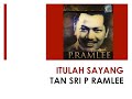 Itulah Sayang - Tan Sri P Ramlee & Normadiah