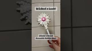 A MAGIC WAND BUBBLE BAR! WICKED x LUSH - Glinda’s Wand Reusable Bubble Bar! ✨