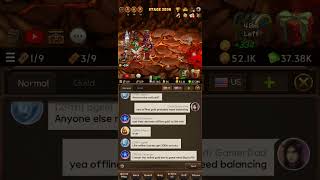 Idle Game - Everybody's RPG - Bug - Offline Gold is More Than Online