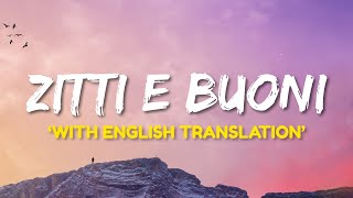 Måneskin - ZITTI E BUONI (English Lyrics Video)| Italy 🇮🇹 Eurovision 2021