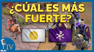 ¡Descubre cuál civ está más ROTA! 🏯JAPÓN vs BIZANTINOS🏛️ - Age of Empires 4