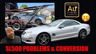 Most Troublesome Mercedes SL500 Coilover Job - Maryland To Ohio