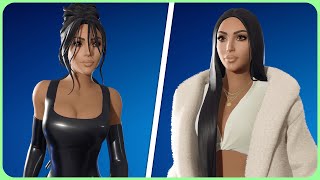 ALL Kim Kardashian Fortnite Cosmetics Showcased!