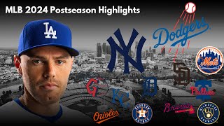 MLB 2024 Postseason Highlights (No Music) | MLB Highlights 2024