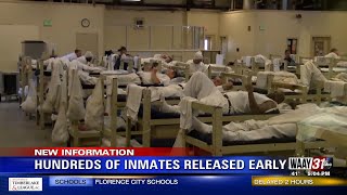 Hundreds of inmates being released early from Alabama prisons