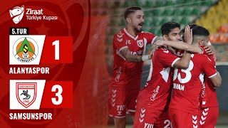 Alanyaspor 1-3 Samsunspor MAÇ ÖZETİ (Ziraat Türkiye Kupası 5. Tur Maçı) /  17.01.2024