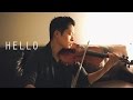 Hello - Adele - Violin Cover - Daniel Jang