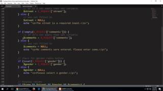 Processing an HTML Form with PHP - Part 4