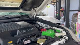 វិធីមើលឡាន Toyota Hilux Revo បុកប៉ះផ្នែកខាងមុខ