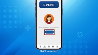 Find your photos with AI Face Recognition | WCAworld Events App Feature in 1 Minute