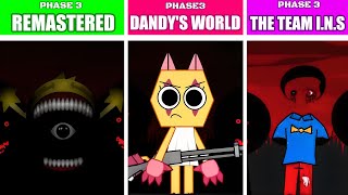 Incredibox Sprunki PHASE 3 Remastered But Dandy's World VS Phase 3 but The Team I.N.S