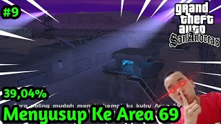 Menyusup Ke Area 69 - GTA San Andreas Indonesia Menuju 100% Part 9 (39,04%) ~ Maling Jetpack 😎😎