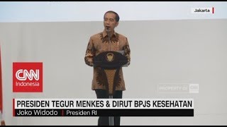 Presiden Tegur Menkes \u0026 Dirut BPJS Kesehatan