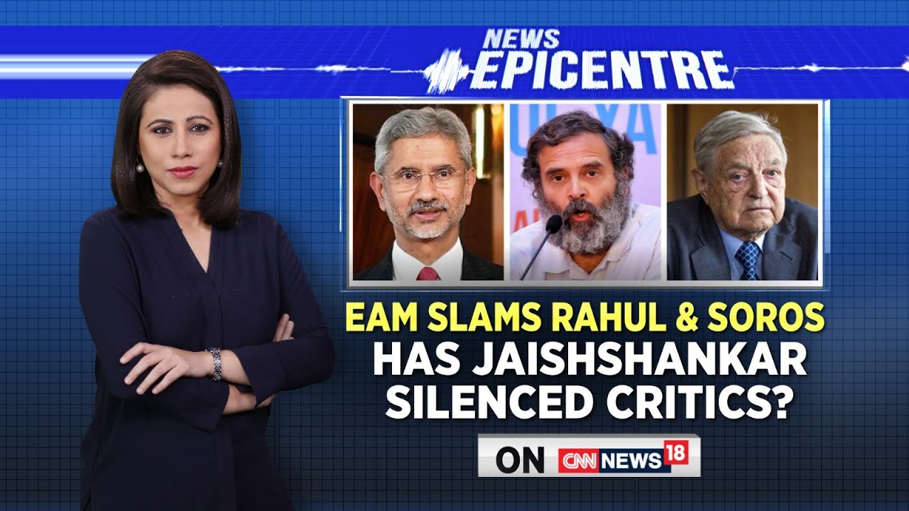 External Affairs Minister Slams Rahul Gandhi And George Soros | EAM ...