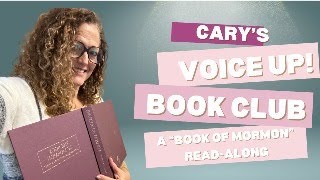 Cary's VOICE Up BookClub/Book of Mormon Introduction #BookOfMormon #ScriptureStudy #VoiceUp