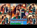 Couple Independence Day Celebrate Ai Photo Editing| 15 August Photo Editing| Bing Images Creator New