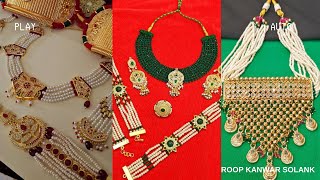 Rajputi jewellery | kundan jewellery | bridal set | trending jewellery | baisa collection |