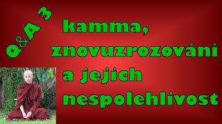 Ashin Sarana s Tomášem - kamma, znovuzrozování a jejich nespolehlivost