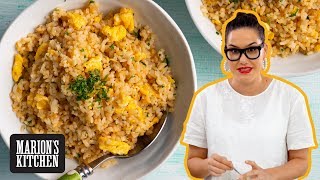 You'll never guess the SECRET ingredient 🤫Japanese Garlic Butter Fried Rice | Marion's Kitchen