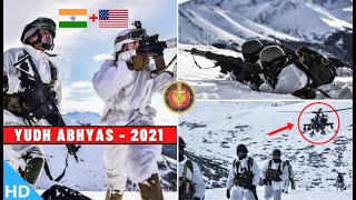 🔴Yudh Abhyas 2021 : India US Joint Exercise In Alaska