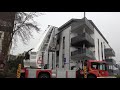 wohnungsbrand 4 verletzte 35 betroffene in siegburg kaldauen am 22.02.21