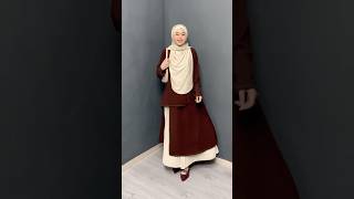 RAMADAN OUTFIT PAKE TUNIK SIMPLE 👀😘❤️ #shorts #youtubeshorts