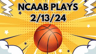 College Basketball Picks & Predictions Today 2/13/24