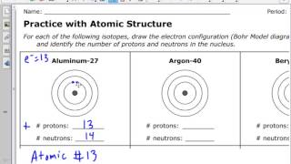 Bohr Model Diagram Tutorial