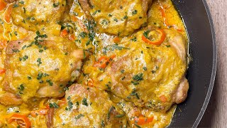 The most delicious chicken I have ever eaten! If you try it you will make it every day! Easy recipes