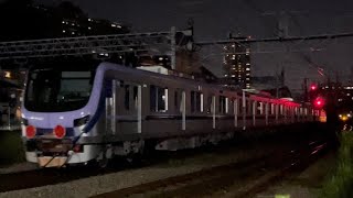 JR貨物EF210形300番台340号機+東京メトロ18000系18112編成 日立製作所笠戸事業所出場新造甲種輸送 通過シーン